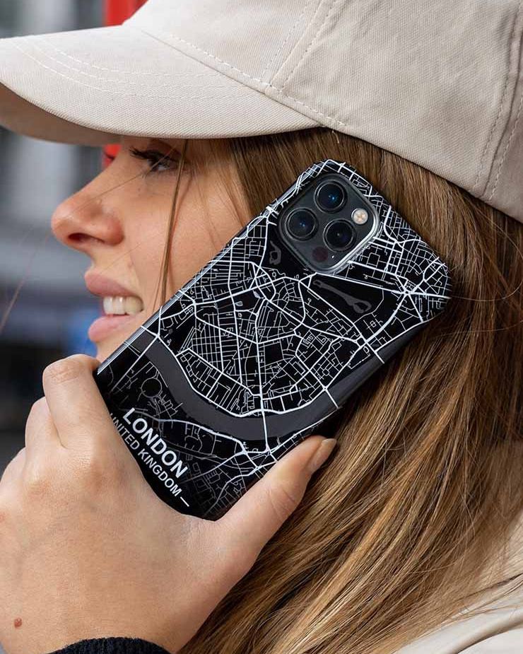 CityMarble™-mobilskal med gatukarta