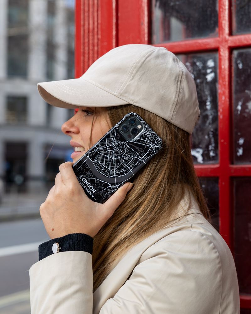 CityMarble™-mobilskal med gatukarta