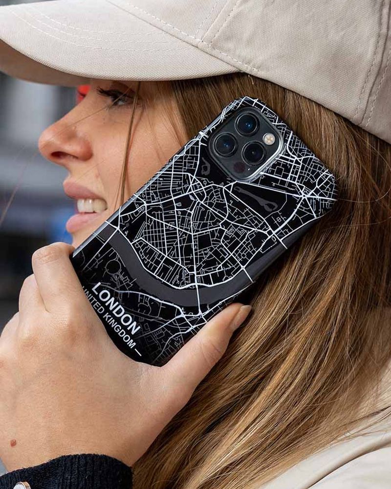 CityMarble™-mobilskal med gatukarta